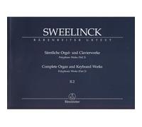 Partitions classique BARENREITER SWEELINCK - COMPLETE ORGAN AND KEYBOARD WORKS II.2 Orgue