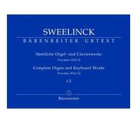 Partitions classique BARENREITER SWEELINCK J.P - SAMTLICHE ORGEL- UND CLAVIERWERKE, I.2, TOCCATEN (TEIL 2) - ORGUE / CLAVECIN / PIANO Orgue