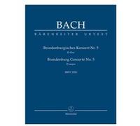 Partitions classique BARENREITER TASCHENPARTITUREN BACH J.S. - BRANDENBURG CONCERTO N°5 BWV 1050 Format poche