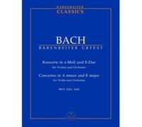 Partitions classique BARENREITER TASCHENPARTITUREN BACH J.S. - CONCERTOS POUR 2 VIOLON - CONDUCTEUR POCHE Format poche