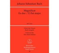 Partitions classique BARENREITER TASCHENPARTITUREN BACH J.S. - MAGNIFICAT ES-DUR BWV243A - CONDUCTEUR POCHE Format poche