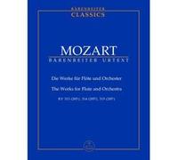Partitions classique BARENREITER TASCHENPARTITUREN MOZART W.A. - DIE WERKE FUR FLOTE UND ORCHESTER - CONDUCTEUR POCHE Format poche