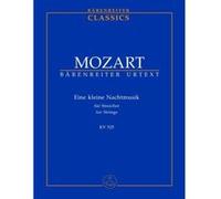 Partitions classique BARENREITER TASCHENPARTITUREN MOZART W.A. - EINE KLEINE NACHTMUSIK G-DUR KV 525 - CONDUCTEUR POCHE Format poche