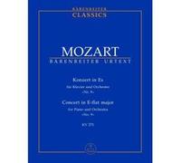 Partitions classique BARENREITER TASCHENPARTITUREN MOZART W.A. - KONZERT IN ES FUR KLAVIER UND ORCHESTER NR. 9 ES-DUR KV 27 - CONDUCTEUR POCHE Format poche