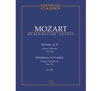Partitions classique BARENREITER TASCHENPARTITUREN MOZART W.A. - SYMPHONY IN D MAJOR N°38 KV 504 PRAGUE SYMPHONY Format poche