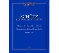 Partitions classique BARENREITER TASCHENPARTITUREN SCHÜTZ, H. - HISTORIA DER GEBURT JESU CHRISTI SWV 435 - CONDUCTEUR POCHE Format poche