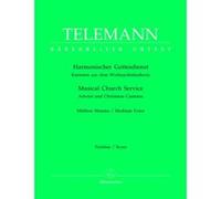 Partitions classique BARENREITER TELEMANN G.P. - DER HARMONISHER GOTTENDIENST, 72 SOLOKANTATEN FUR EINNE SINGSTIMME Alto, instruments G