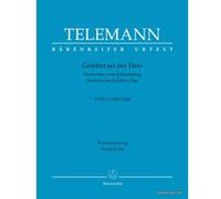 Telemann G.P. - Gelobet Dei Der Herr TVWV 1:602/1216 - Vocal Score