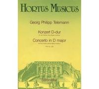 Partitions classique BARENREITER TELEMANN G.P. - KONZERT D-DUR TWV 40:202 - 4 VIOLONS Violon