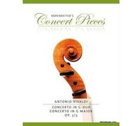 Partitions classique BARENREITER VIVALDI A. - CONCERTO IN G-DUR OP.3/3 - VIOLON & PIANO Violon G