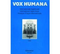 Partitions classique BARENREITER VOX HUMANA. INTERNATIONALE ORGELMUSIK. BAND 2 : USA - ORGUE Orgue