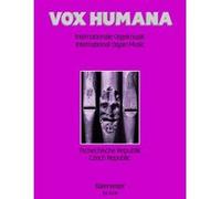 Partitions classique BARENREITER VOX HUMANA. INTERNATIONALE ORGELMUSIK BAND 6 : TSCHECHISCHE REPUBLIK - ORGUE Orgue