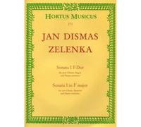 Partitions classique BARENREITER ZELENKA JAN DISMAS - SONATE I EN FA MAJEUR ZWV 181/1 - 2 HAUTBOIS, BASSON, BASSE CONTINUE Musique de chambre