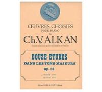 Partitions classique BILLAUDOT ALKAN CHARLES-VALENTIN - 12 ETUDES DANS LES TONS MAJEURS OPUS 35 VOLUME 1 - ALKAN 2 MAINS Piano