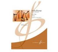 Partitions classique BILLAUDOT ANONYME - NOELS D'EUROPE - GRANDE HARPE SEULE Harpe