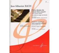 Partitions classique BILLAUDOT BACH J.S. - PIECES CHOISIES DU CLAVIER BIEN TEMPERE VOL.2 - PIANO Piano