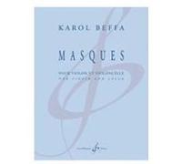 Partitions classique BILLAUDOT BEFFA KAROL - MASQUES - DUOS Musique de chambre