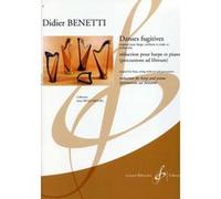 Partitions classique BILLAUDOT BENETTI DIDIER - DANSES FUGITIVES - HARPE, PIANO Harpe