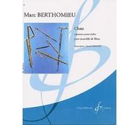 Partitions classique BILLAUDOT BERTHOMIEU MARC - CHATS - ENSEMBLE FLUTES Flûte traversière