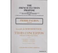 Partitions classique BILLAUDOT BOISMORTIER J.B. - SIX CONCERTOS POUR CINQ FLÛTES OP.XV - CONCERTO N°4 EN SI MINEUR Flûte traversière