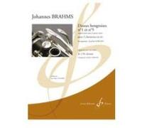 Partitions classique BILLAUDOT BRAHMS JOHANNES - DANSES HONGROISES N.1 ET N.5 - 2 CLARINETTES SI B Clarinette G