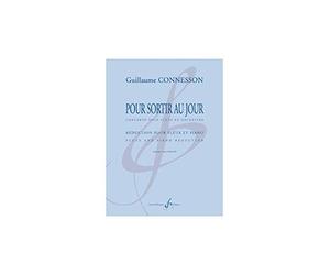 Partitions classique BILLAUDOT CONNESSON GUILLAUME - POUR SORTIR AU JOUR - FLUTE ET PIANO Flûte traversière