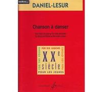Partitions classique BILLAUDOT DANIEL-LESUR - CHANSON A DANSER - VIOLON, PIANO Violon G