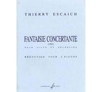 Partitions classique BILLAUDOT ESCAICH THIERRY - FANTAISIE CONCERTANTE - 2 PIANOS Piano