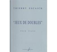 Partitions classique BILLAUDOT ESCAICH THIERRY - JEUX DE DOUBLES - PIANO Piano G