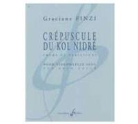 Partitions classique BILLAUDOT FINZI GRACIANE - CREPUSCULE DU KOL NIDRE - VIOLONCELLE SEUL Violoncelle