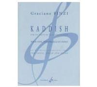 Partitions classique BILLAUDOT FINZI GRACIANE - KADDISH - VOIX ET FORMATIONS DIVERSES Choeur et ensemble vocal G