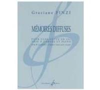 Partitions classique BILLAUDOT FINZI GRACIANE - MEMOIRES DIFFUSES - QUINTETTES Ensemble mixte G
