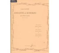 Partitions classique BILLAUDOT GANNE LOUIS - ANDANTE ET SCHERZO - FLUTE, PIANO Flûte traversière G