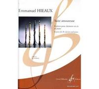 Partitions classique BILLAUDOT HIEAUX EMMANUEL - SUITE AMOUREUSE - CLARINETTE, PIANO Clarinette