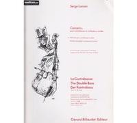 Partitions classique BILLAUDOT LANCEN SERGE - CONCERTO - CONTREBASSE, PIANO Contrebasse G