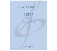 Partitions classique BILLAUDOT LEBRUN ERIC - SUITE OPUS 18 - ORGUE SEUL Orgue