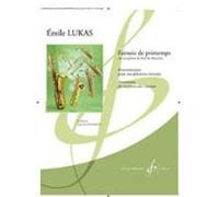 Partitions classique BILLAUDOT LUKAS EMILE - FATRASIE DE PRINTEMPS - SAXOPHONE SEUL Saxophone