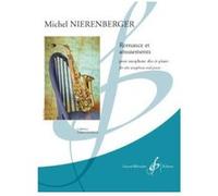 Partitions classique BILLAUDOT NIERENBERGER MICHEL - ROMANCE ET AMUSEMENTS - SAXOPHONE MI B ET PIANO Saxophone G