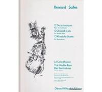 Partitions classique BILLAUDOT SALLES BERNARD - 12 DUOS CLASSIQUES - 2 CONTREBASSES Contrebasse
