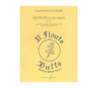 Partitions classique BILLAUDOT SCHNEIDER GEORG ABRAHAM - QUATUOR EN SOL MAJEUR OPUS 52/3 - AUTRES FORMATIONS Musique de chambre