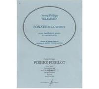 Partitions classique BILLAUDOT TELEMANN GEORG-PHILIPP - SONATE EN LA MINEUR - HAUTBOIS ET PIANO Hautbois