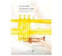 Partitions classique BILLAUDOT TOUVRON GUY - UN DIMANCHE A PARIS - TROMPETTE ET PIANO Trompette G
