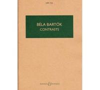Partitions classique BOOSEY & HAWKES BARTOK BELA - CONTRASTS Format poche
