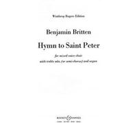 Partitions classique BOOSEY & HAWKES BRITTEN B. - HYMN TO SAINT PETER OP. 56A - SOPRANO, MIXED CHOIR AND ORGAN Choeur et ensemble vocal G