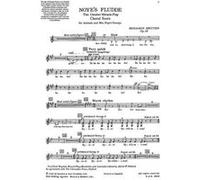 Partitions classique BOOSEY & HAWKES BRITTEN B. - NOYE'S FLUDDE OP. 59 - SOLOISTS , SPEAKERS, CHILDREN'S CHOIR AND INSTRUMENTS Choeur et ensemble vocal