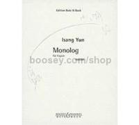 Partitions classique BOTE AND BOCK YUN I. - MONOLOG - BASSON Basson