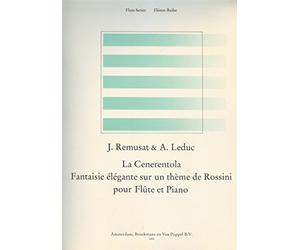 Partitions classique BROEKMANS & VAN POPPEL B.V. LEDUC A. / REMUSAT J. - LA CENERENTOLA - FLUTE & PIANO Flûte traversière