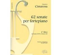 Partitions classique CARISCH CIMAROSA DOMENICO - 62 SONATE PER PIANO VOL .2 - PIANO Piano G