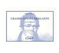 Partitions classique CARISCH CZERNY CARL - GRANDE SONATE BRILLANTE EN UT MINEUR OP.10 - PIANO 4 MAINS Piano