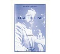 Partitions classique CARISCH DEBUSSY CLAUDE - CLAIR DE LUNE - PIANO Piano